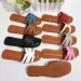Solid Color Square Toe Slippers For Outdoor Fashion Women's Shoes_vogvips.com
