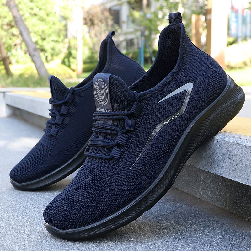 Men's Casual Breathable Mesh Sports Shoes Spring Outdoor Polyurethane Spring Shoes_vogvips.com