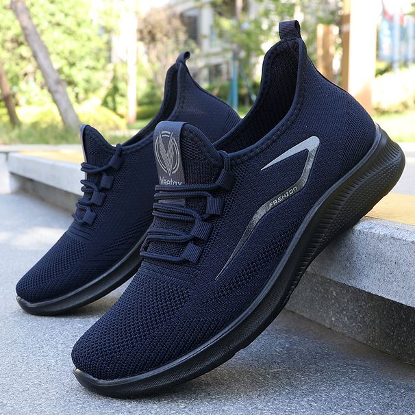 Men's Casual Breathable Mesh Sports Shoes Spring Outdoor Polyurethane Spring Shoes_vogvips.com