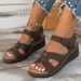 New Large Casual Sandals Women's Shoes Women's Wedge Sandals_vogvips.com