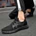 Shoes men's spring and summer new running sports shoes live broadcast socks mouth tide shoes breathable mesh soft bottom casual shoes_vogvips.com