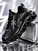 Women's 2026 New Dark Gothic Style Thick-Soled 5cm Height Increase, Vulcanized Shoes, High Subculture Trend, Versatile_vogvips.com
