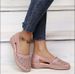 Women's Hollow-out Sandals, Casual Solid Color, Cross-border Foreign Trade, New Everyday Style, Wedge Heel,_vogvips.com