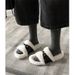 Cross-Border Supply~ Winter Versatile Casual Furry Open-Toe Home Cotton Slippers, Plush Warm Shoes For Women_vogvips.com