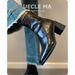 French Retro Thin Boots Women's Martin Boots Autumn And Winter Temperament Foreign Style Square High Heels Short Boots Thick Heel Elastic Single Boots_vogvips.com