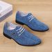 Men's Breathable Linen Canvas Dress Shoes – Classic Pointed-Toe Loafers For Business & Casual Wear – Lightweight & Comfortable Low-Cut Sneakers_vogvips.com