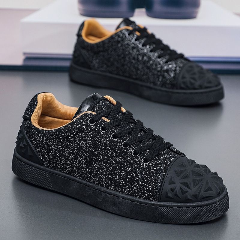 Punk Style Rivet Autumn Men's Sneakers Niche Personality Casual Versatile Sports Trendy Shoes Cross-Border Live_vogvips.com