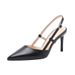 Women's Shoes Elegant Pointed Toe Stiletto Heels - Classic One-Strap High Heel Pumps With Slim Heel (6-8cm) In Black, Nude & Beige | Sizes 34-41_vogvips.com
