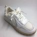 Women's Thick Soled Silver Ballet Shoes Back To School Season Mesh Breathable Sports Casual Forrest Shoes Student Shoes_vogvips.com