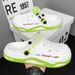EVA Sandals For Men Summer Breathable New Lightweight Soft Sole Closed-Toe Clogs Men's Slippers Dual-Use Beach Shoes_vogvips.com