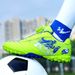Cristiano Ronaldo Professional Soccer Shoes Men With Rotating Buckle, Breathable Children Teenagers, Boys' TF Cleats For_vogvips.com