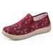 Spring New Shallow Mouth Women's Flat Bottom Canvas Lazy Casual Shoes, Versatile Old Beijing Cloth Shoes_vogvips.com