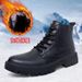 Men's Trendy Martin New Autumn And Winter Men's Short Genuine Leather Versatile High-Top Outdoor Work Boots,_vogvips.com