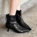 Cameido French Style Pointed Toe Slim Heel Fashion Boots For Autumn_vogvips.com