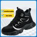 High Top Wear-resistant, Anti Smashing, Anti Piercing, Lightweight And Comfortable Technology Button Safety Protective Shoes_vogvips.com