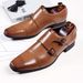 HPIOPL4010 Business Men's Head Formal Casual Three Joint Mengke Buckle Leather Shoes Men_vogvips.com