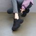 Women's Fashion Sneakers With Rhinestone Detailing - Round Toe Lace-Up Platform Shoes For Casual Wear, Lightweight & Breathable_vogvips.com