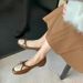 2026 New French Country Style Color-Block Vintage Bow Shallow Flat Loafers For Women In Autumn Soft Leather_vogvips.com