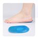 Blue Transparent Gel Heel Pads – U-Shaped Cushion For Shoes (Non-Slip TPR, All-Season, Unisex, Sizes 34-44)_vogvips.com