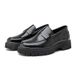 Large Men's Toe Shoes, Pointed Leather Shoes, Thick Soled Formal Wear, Business Casual Shoes, Loafers, Versatile Men's Shoes For The Workplace_vogvips.com