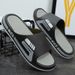 New Thick-soled Slippers, Indoor Home Use, Non-slip Couple Slippers, Outdoor Wear, Men's Casual Daily Fashion Versatile_vogvips.com