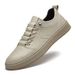 Casual Round Head Lace-up-free Board Shoes Men's Low-top Breathable Sports Hand-scratched Board Shoes Men's Shoes_vogvips.com