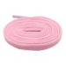 Shoelace 7mm Flat Double-layer Terylene Cotton Solid Color Shoelace All Match Casual Shoes Sneakers Canvas Sneakers_vogvips.com