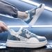 Spring Versatile Mesh Trendy Board Small White Casual Sports Student Shoes Men's_vogvips.com