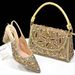 Women’s Shoes Pointed Heels & Matching Clutch Set – Pumps (Dazzling & Stable)_vogvips.com