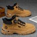 Men's Shoes Casual Low-Top Sneakers - Lightweight Breathable Round-Toe Shoes With Rubber Sole For Comfort And Durability Non Slip Boots_vogvips.com