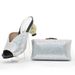 Rhinestone Shoe Evening Party Diamond Encrusted Hand Dinner Bag Wear High Heeled Sandals_vogvips.com