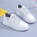 Women's White Sneakers Casual Breathable Slip-On Shoes Lightweight Comfortable Walking Shoes For Women_vogvips.com