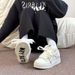 Women's Trendy Yellow Sneakers Versatile Fashionable Casual Bread Shoes Retro Niche_vogvips.com