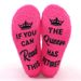 Coral velvet cone cake socks sole letter glue floor socks floor socks_vogvips.com