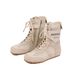 Women Boxing Boots Boxing - Flat Sole Height Increasing 2025 Summer Breathable Mesh Sports Women's Shoes 88970 Adult Tassel Boots_vogvips.com