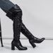 Elegant Stretch Over-The-Knee Boots – Slinky Satin Finish Chunky Heel Side-Zip Dress Boots For Women (Sizes 35-42)_vogvips.com