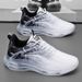 Men's plus Size Athletic Shoes Cushion Shock Absorption Spring Autumn Youth Running Casual Height Increasing Shoes Size 46 47_vogvips.com