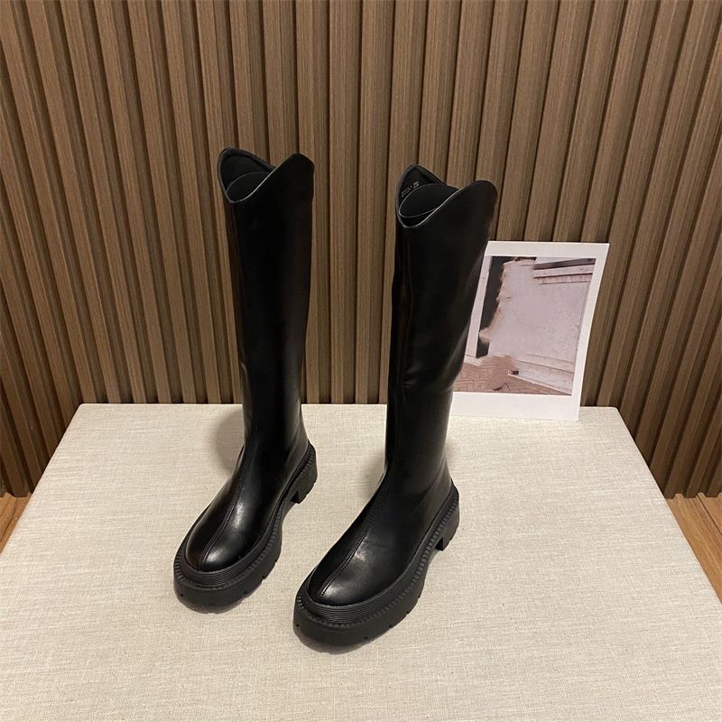 Long Ankle Knight Boots 2025. New Martin Boots Autumn And Winter Women's Shoes Long Boots_vogvips.com