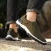 New Casual Sports PU Leather Mountaineering Travel Men's Outdoor Lightweight And Comfortable Walking Shoes_vogvips.com