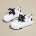 White Female Autumn New Breathable Children's Korean Version Versatile Thick Soled Sports Casual Board Shoes,_vogvips.com