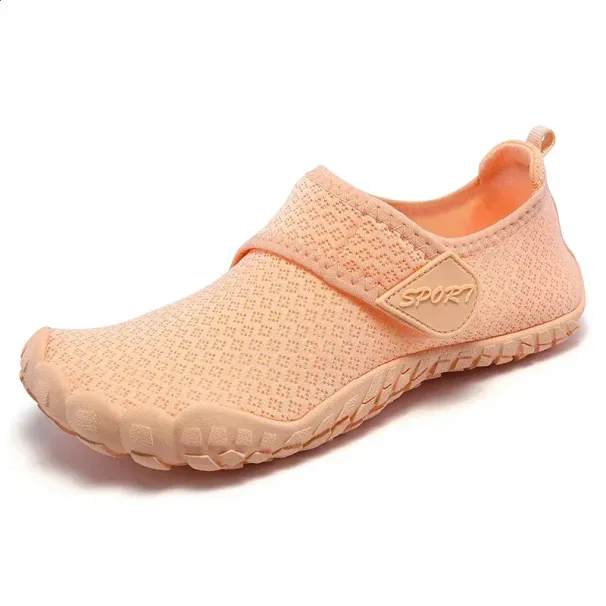 Women Men Aqua Upstream Wading Barefoot Outdoor Swimming Surf Water Shoes Light Beach Sports Gym Sneakers Unisex 250206_vogvips.com