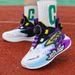 Children Sneaker Boy Basketball Shoes PU Leather Anti-slip Autumn Kids Casual Sports Sneaker Non-slip Running Tennis Shoes_vogvips.com