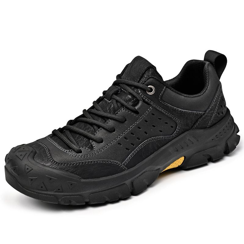 Men's Hiking Shoes Autumn Outdoor Casual Shoes Closed Toe Soft Sole Slip-Resistant Wear-Resistant Work Shoes Large Size_vogvips.com