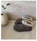 Retro Round-toed Ankle Boots, Women's Fleece Low-top Snow Boots, Cotton Shoes, Thick-soled Boots_vogvips.com