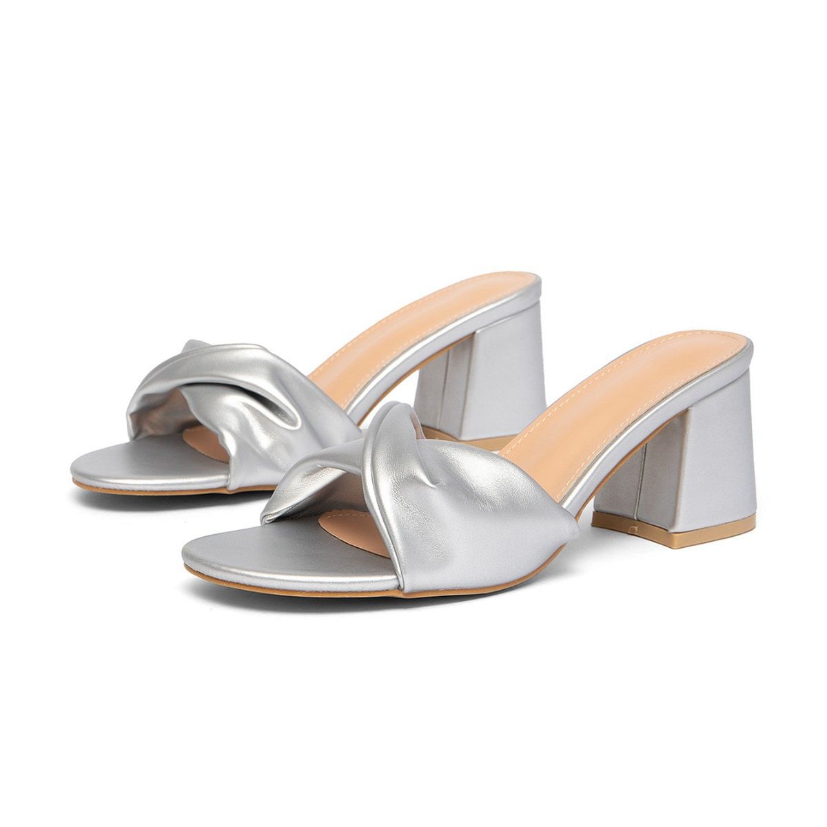 Women's Block Heel Sandals & Crystal Bag Set – French Style Evening Shoes With Rhinestone Clutch (Luxury Matching Combo)_vogvips.com