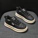 White Sneakers Women's Shoes 2026 Winter New Style Fleece Versatile Thick-soled Women's Shoes_vogvips.com