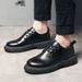 Suitable For All Seasons Derby Expert Autumn New Business Low-top Leather Men's Youth Casual Shoes_vogvips.com