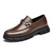 Product Men's Leather Shoes Pattern Thick Sole Heightened Soft Sole Middle-aged Casual Leather Shoes Leather Shoes Men_vogvips.com