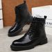 European Warm Series Side Zipper Martin Men High Top British Style Genuine Leather Work Motorcycle Autumn Winter Height Increasing Fleece_vogvips.com