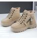 Cotton Shoes, Women's Boots, Women's Cotton Boots, Thick-soled Height-increasing Boots_vogvips.com